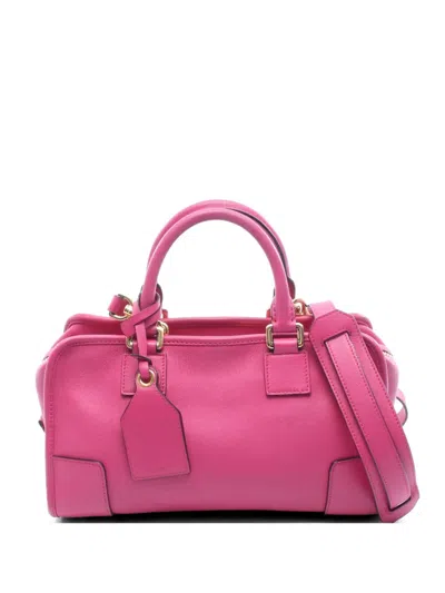 Pre-owned Loewe 2010s 28 Amazona Handbag In Pink