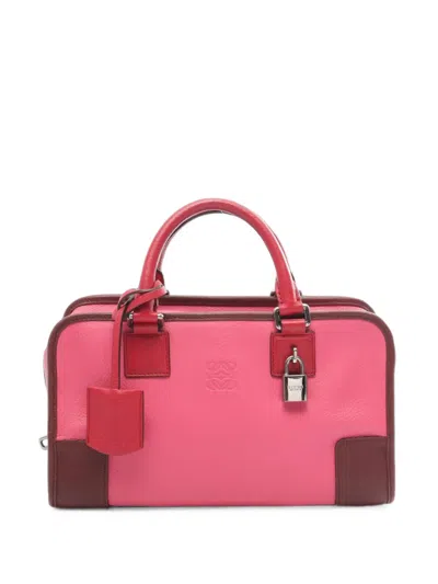Pre-owned Loewe 2010s 28 Amazona Tote Bag In Pink