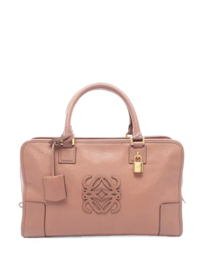 Pre-owned Loewe 2010s 36 Amazona Tote Bag In Pink