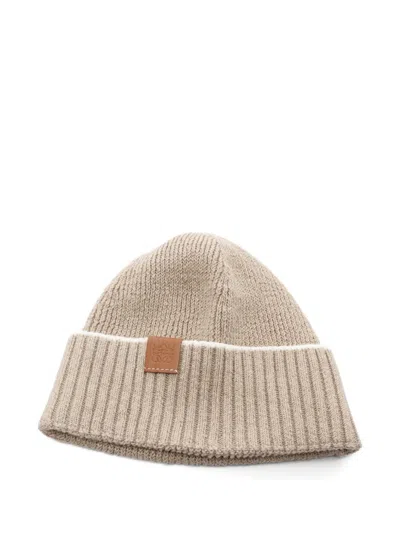 Pre-owned Loewe 2010s Anagram Beanie