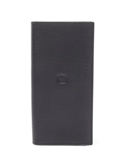 Pre-owned Loewe 2010s Anagram Bi-fold Wallet In Black