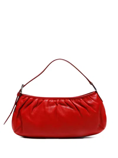 Pre-owned Loewe 2010s Anagram Nappa Leather Bag In Red