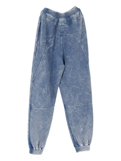 Pre-owned Loewe 2010s Anagram Trousers In Blue