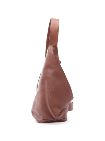 Pre-owned Loewe 2010s Anton Sling Body Bag In Brown