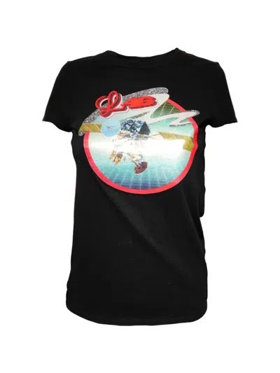 Pre-owned Loewe 2010s Crew-neck T-shirt In Black