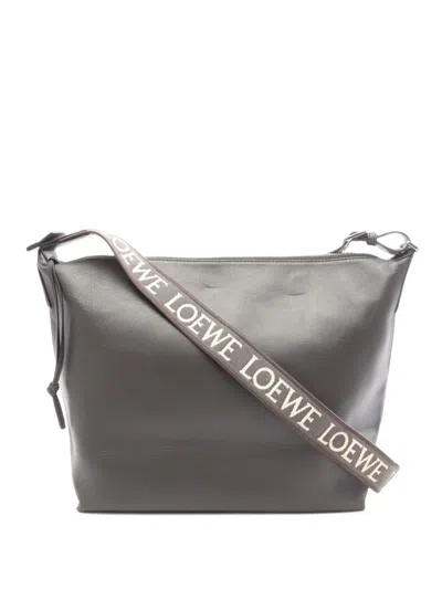 Pre-owned Loewe 2010s Cubby Shoulder Bag In ブラウン