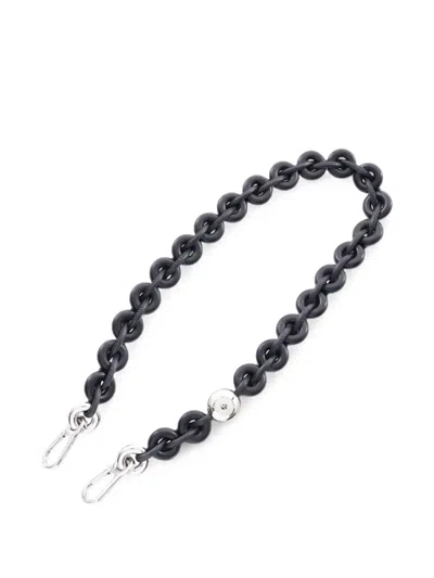 Pre-owned Loewe 2010s Donut Chain Shoulder Strap In Black