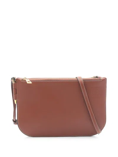 Pre-owned Loewe 2010s Gate Shoulder Bag In Brown