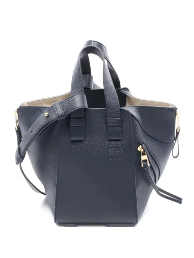 Pre-owned Loewe 2010s Hammock Handbag In Blue