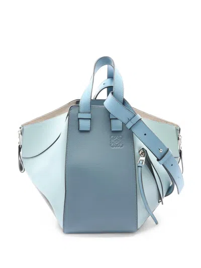 Pre-owned Loewe 2010s Hammock Handbag In Blue