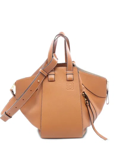 Pre-owned Loewe 2010s Hammock Small Tote Bag In Brown
