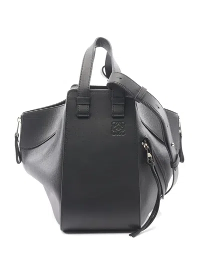 Pre-owned Loewe 2010s Hammock Tote Bag In Black