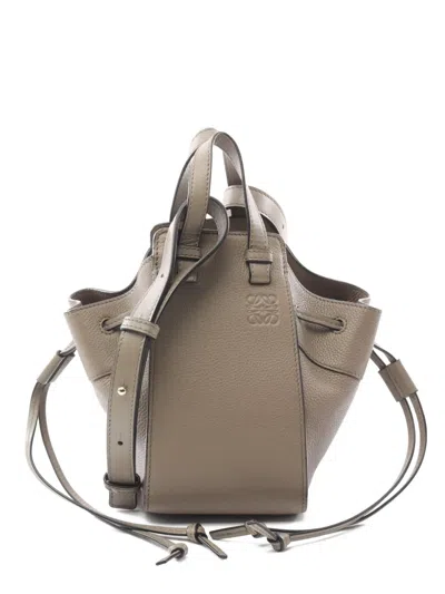 Pre-owned Loewe 2010s Mini Hammock Bag In Grey