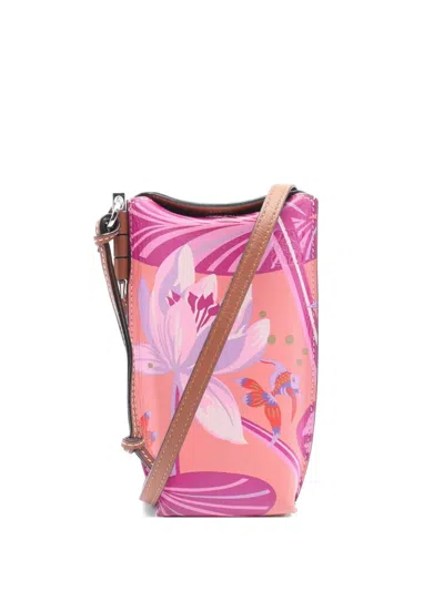 Pre-owned Loewe 2010s Paula Gate Shoulder Bag In Purple