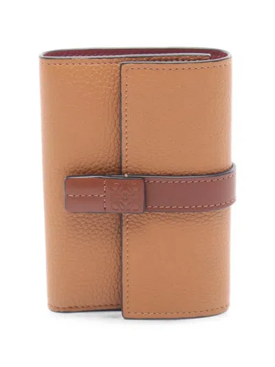 Pre-owned Loewe 2010s Small Vertical Wallet In Brown