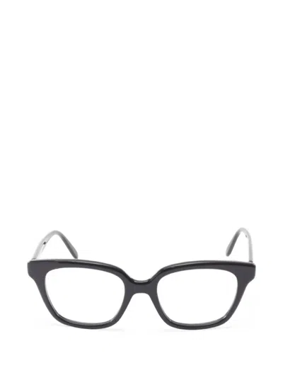 Pre-owned Loewe 2010s Square-frame Glasses In Black