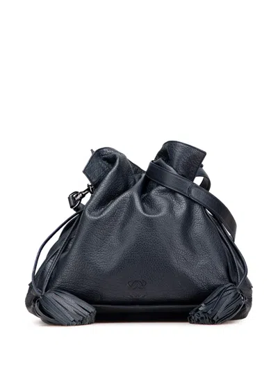 Pre-owned Loewe 2014 Calfskin Flamenco Tassel 36 Crossbody Bag