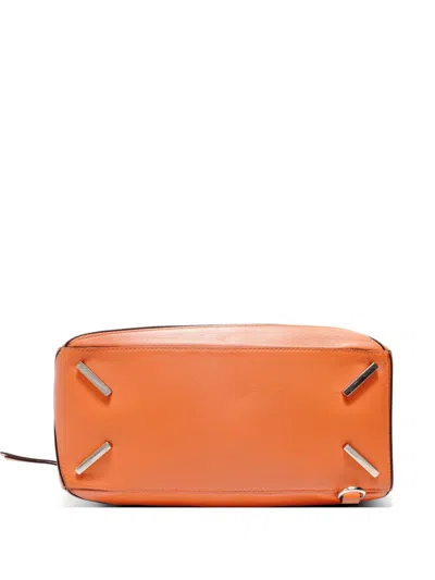 Pre-owned Loewe 2015-2025 Puzzle Shoulder Bag In Orange