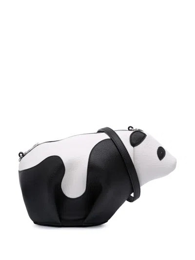 Pre-owned Loewe 2018 Leather Panda Bear Crossbody Bag