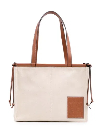 Pre-owned Loewe 2020 Large Canvas Cushion Tote Bag
