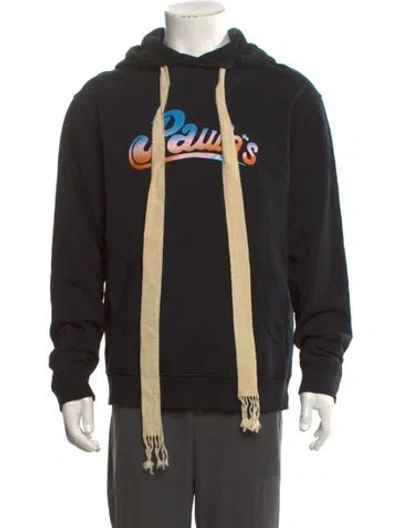 Pre-owned Loewe 2020 Logo Hoodie In Black