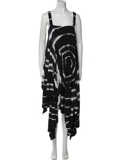 Pre-owned Loewe 2020 Mini Dress In Black