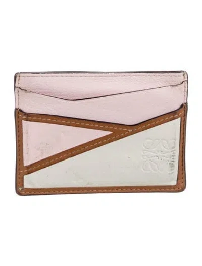 Pre-owned Loewe 2020 Puzzle Wallet