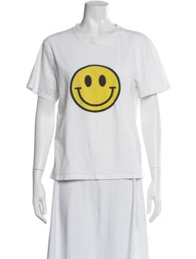 Pre-owned Loewe 2020 X Smiley T-shirt In White