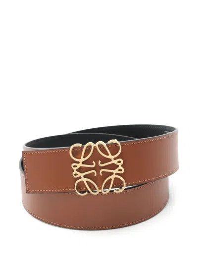 Pre-owned Loewe 2020s Anagram Buckle Belt