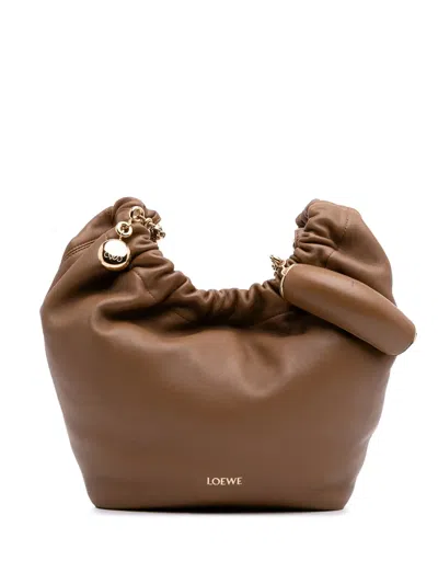 Pre-owned Loewe 2021-2025 Small Mellow Nappa Lambskin Squeeze Bag Crossbody Bag
