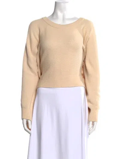 Pre-owned Loewe 2021 Crew Neck Sweater In Neutrals