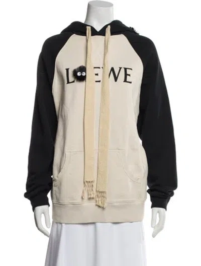 Pre-owned Loewe 2021 Graphic Print Sweater In Neutral