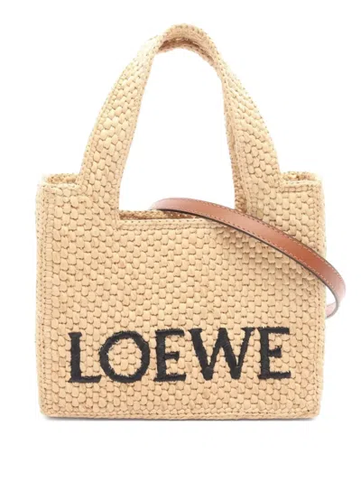 Pre-owned Loewe 2021 Mini Font Tote Bag