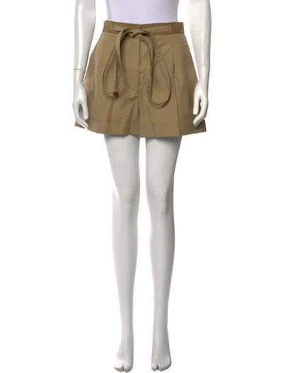 Pre-owned Loewe 2021 Mini Shorts In Neutrals