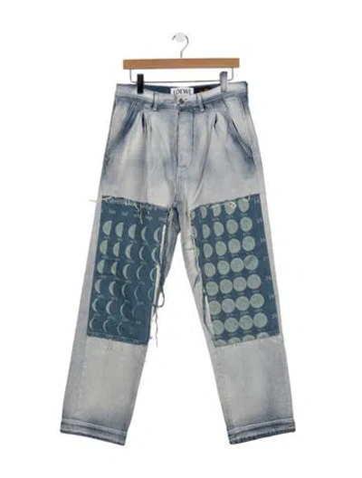 Pre-owned Loewe 2021 Pants In Blue