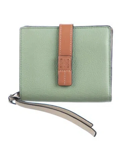 Pre-owned Loewe 2021 Signature Logo Wallet In Multi