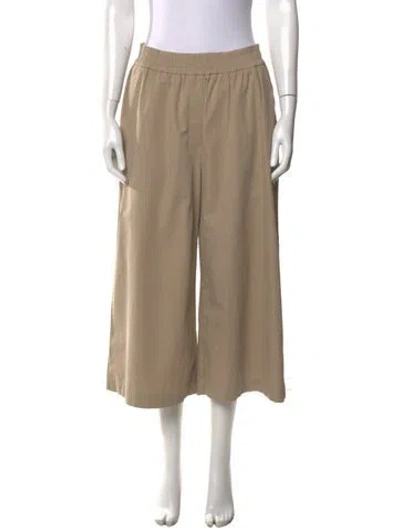 Pre-owned Loewe 2021 Wide Leg Pants In Neutrals