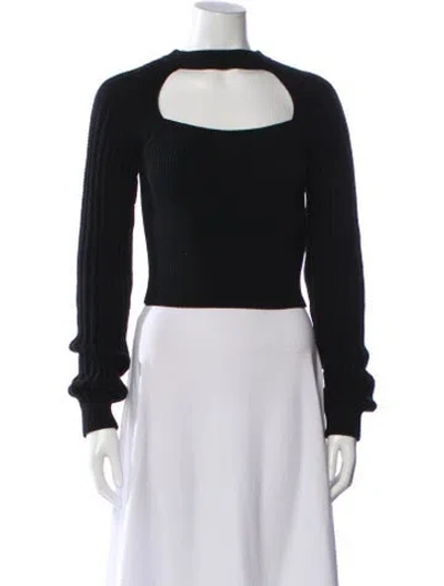 Pre-owned Loewe 2021 Wool Sweater In Black