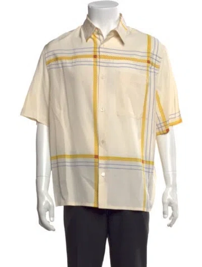 Pre-owned Loewe 2022 Anagram Shirt In Neutral