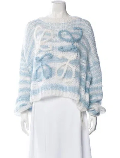 Pre-owned Loewe 2023 Anagram Sweater In Multi