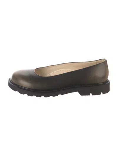 Pre-owned Loewe 2023 Blaze Ballet Flats In Black
