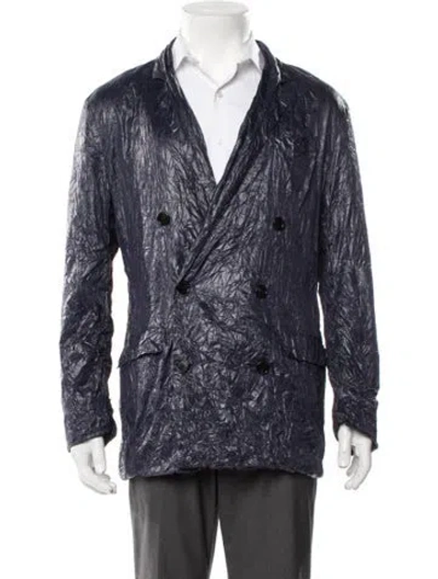 Pre-owned Loewe 2023 Blazer In Blue