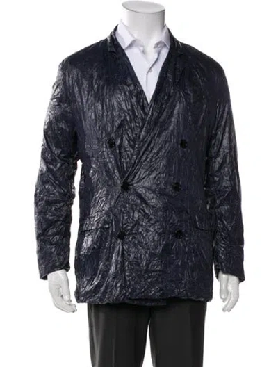 Pre-owned Loewe 2023 Blazer In Blue