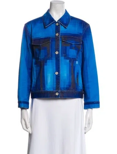 Pre-owned Loewe 2023 Denim Jacket In Blue