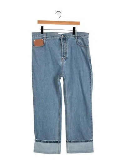 Pre-owned Loewe 2023 Relaxed Fit Jeans In Blue