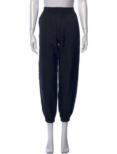 Pre-owned Loewe 2023 Wide Leg Pants In Black