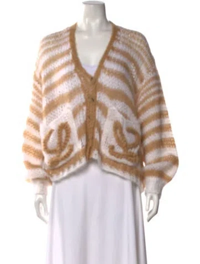 Pre-owned Loewe 2024 Anagram Sweater W/ Tags In Neutrals