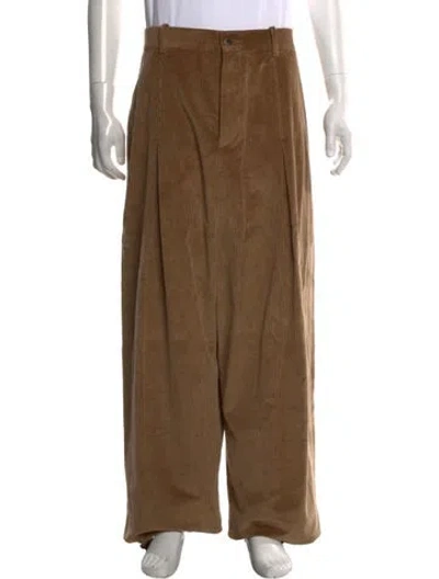 Pre-owned Loewe 2024 Corduroy Pants W/ Tags In Neutrals