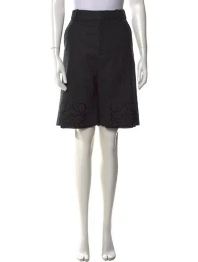 Pre-owned Loewe 2024 Knee-length Shorts In Black