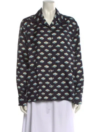 Pre-owned Loewe 2024 Lunar New Year Cloud Print Pajamas In Multi